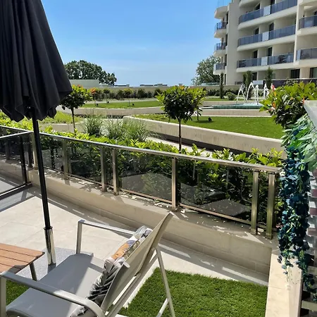 Allure Panoramicsea View,pool & Spa,free Parking,varna Daire *